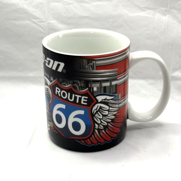 Snap On Tools Coffee Cup / Mug 16 oz Route 66 Hotrod Mug by Choko - Picture 2 of 7